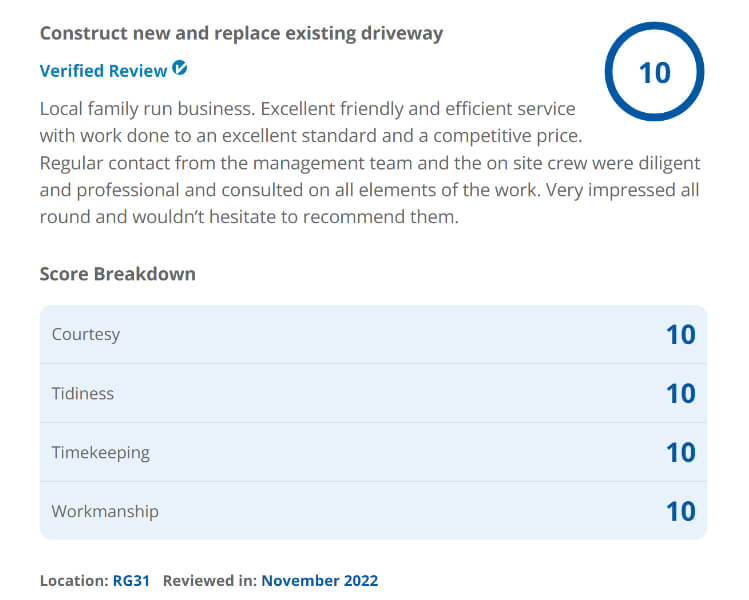 Berkshire Surfacing Services Reviews